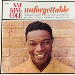 1960- NAT KING COLE-UNFORGETTABLE. VINTAGE VINYL. JAZZ.